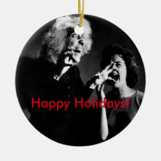 Ein Haus auf Spuk Hügel-Weihnachten! Keramikornament