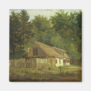 Ein Haus im Frederiksdal Wald nahe Magnet