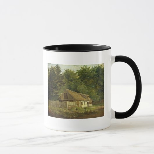 Ein Haus im Frederiksdal Wald nahe Tasse (Rechts)
