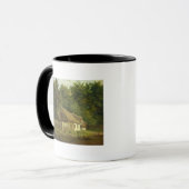 Ein Haus im Frederiksdal Wald nahe Tasse (Vorderseite Links)