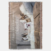 Ein Haus ist kein Zuhause Chihuahua-Throw-Blanket Decke (Vorderseite Vertikal)