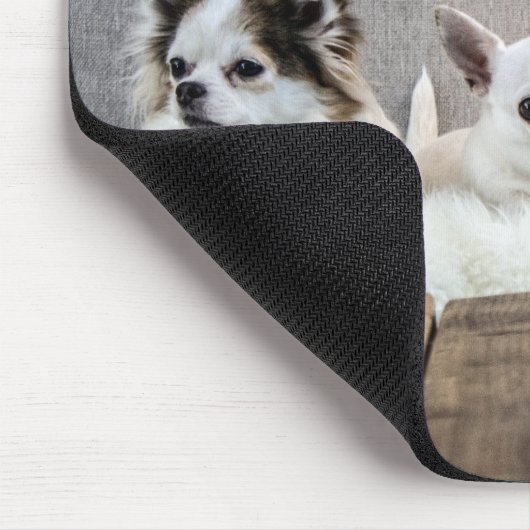 Ein Haus ist keine Zuhause ohne Chihuahua-Mousepad Mousepad (Ecke)