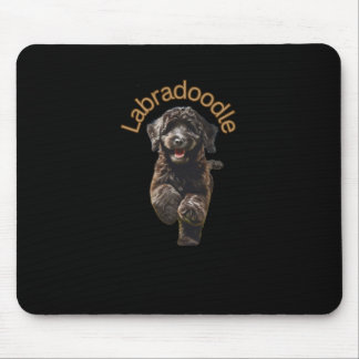 Ein Haus ist keine Zuhause ohne Labradoodle Sticke Mousepad