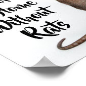 Ein Haus ist keine Zuhause ohne Rating Poster (Ecke)