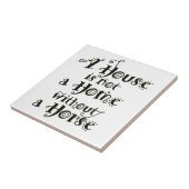 Ein Haus ohne Pferd Fliese (Seite)