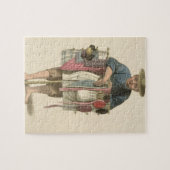 Ein Hausierer, überziehen 17 "vom Kostüm der Puzzle (Horizontal)