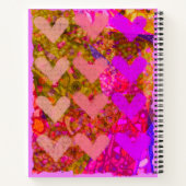 Ein Heart Art Journal Notizblock (Rückseite)