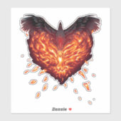 Ein Heart Reborn Aufkleber (Blatt)