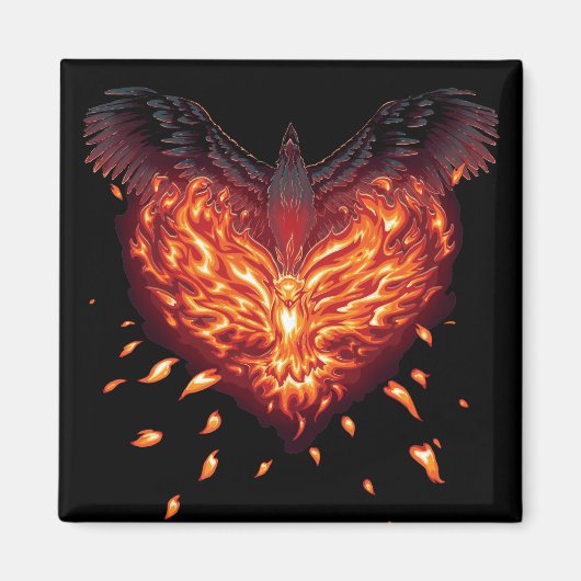 Ein Heart Reborn Magnet (Vorne)