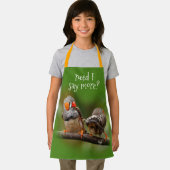 Ein heikles Paar Zebra Finches Schürze (Insitu)