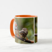 Ein heikles Paar Zebra Finches Tasse (Vorderseite Links)