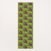 Ein heikles Paar Zebra Finches Yogamatte (Rückseite)