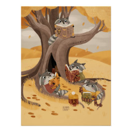 Ein Heiler alter Bücher Poster