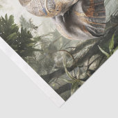 Ein heiliger Elefant in goldenen Gewölben im Dschu Seidenpapier (Detail)