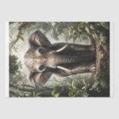 Ein heiliger Elefant in goldenen Gewölben im Dschu Seidenpapier (Vorderseite)