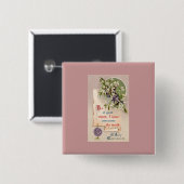 Ein heiliger Oster-Weinachts-Christ Button (Vorne & Hinten)