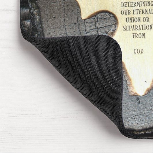 Ein heiliger Weg Mousepad (Ecke)