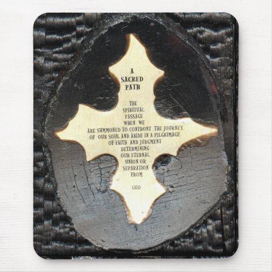 Ein heiliger Weg Mousepad (Vorne)