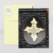 Ein heiliger Weg Postkarte (Vorne/Hinten)