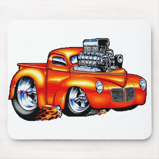Ein heißer Lastwagen Mousepad (Vorne)
