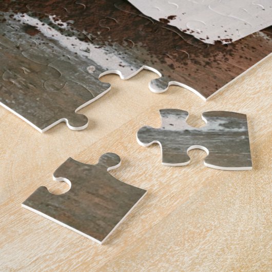 Ein heißer Schlammkaffee mit festem Buch und Bohne Puzzle (Seite)