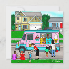 Ein heißer Sommertag | Eine Illustration