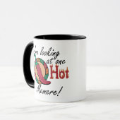 Ein heißes Memere Tasse (Vorderseite Links)