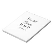 Ein heißes Zusatzpaar Name Anfangsbuchstabe Textda Notizblock (Rotiert)