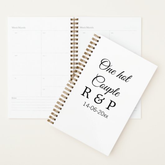 Ein heißes Zusatzpaar Name Anfangsbuchstabe Textda Planer (Anzeige)