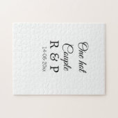 Ein heißes Zusatzpaar Name Anfangsbuchstabe Textda Puzzle (Horizontal)