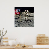 Ein Held aus Apollo 17 Poster (Küche)