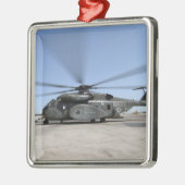 Ein Helikopter für den Drachenflieger MH-53E Silbernes Ornament (Links)