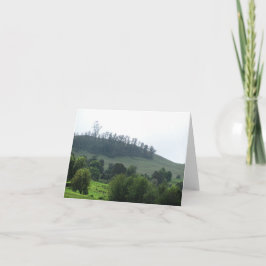 Ein heller Patch - Upcountry Grußkarte Karte