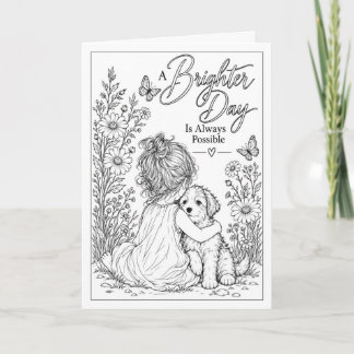 Ein heller Tag ist möglich Color Me Karte