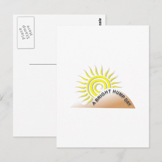 Ein heller Tag Postkarte (Vorne/Hinten)