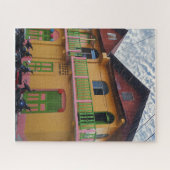 Ein helles farbenfrohes Zuhause Puzzle (Horizontal)
