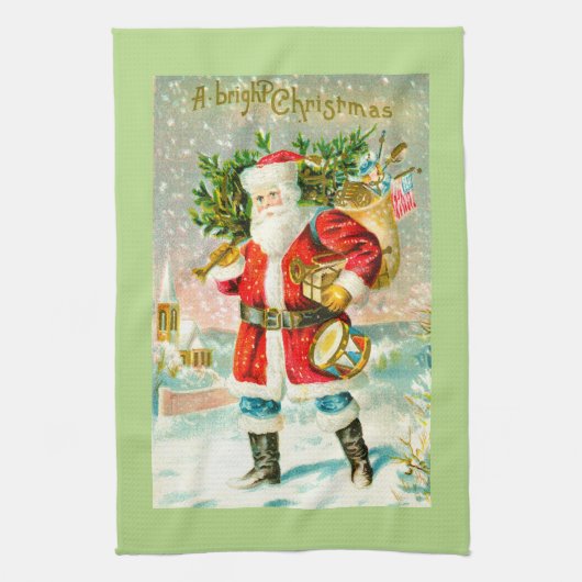 Ein helles Weihnachten Küchentuch (Vertikal)