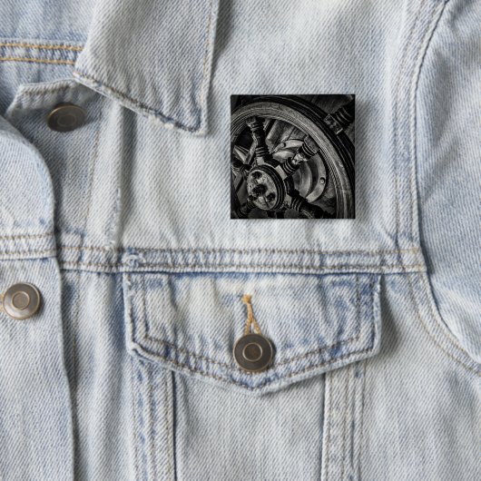 Ein Helm der Boote Button (Beispiel)