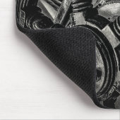 Ein Helm der Boote Mousepad (Ecke)