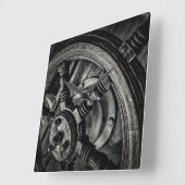 Ein Helm der Boote Quadratische Wanduhr (Winkel)