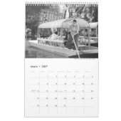 Ein herausragender Kalender - B&W Mexico City Foto (Mär 2027)