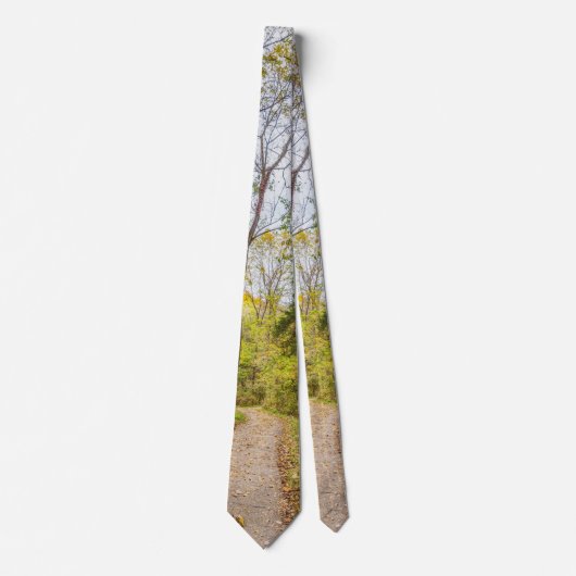 Ein Herbst Runge Walk Neck Tie Krawatte (Vorderseite)