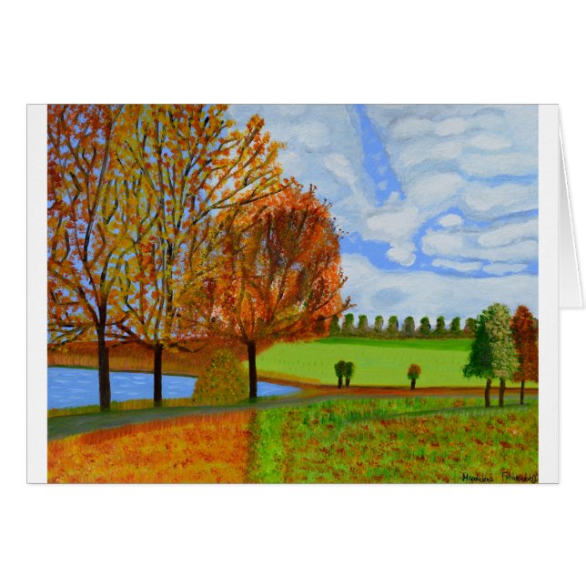 Ein Herbstspaziergang (Vorderseite (Horizontal))