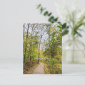 Ein Herbstspaziergang dank Postkarte (Stehend Vorderseite)