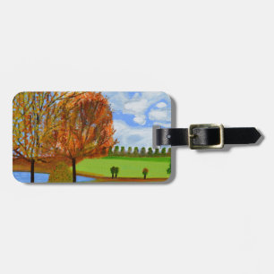 Ein Herbstspaziergang Gepäckanhänger