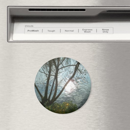 Ein Herbsttag am See Magnet (In Situ (Geschirrspüler))