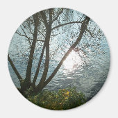 Ein Herbsttag am See Magnet (Vorne)