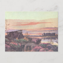 Ein Herbsttag-Feiertags-Postkarte