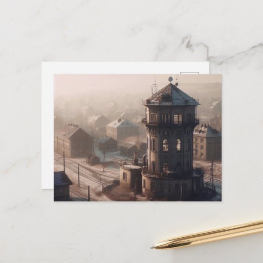 Ein Herbsttag Feiertagspostkarte (Vorderseite/Rückseite Beispiel)