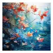 Ein Herbstwind Fotodruck (Vorne)